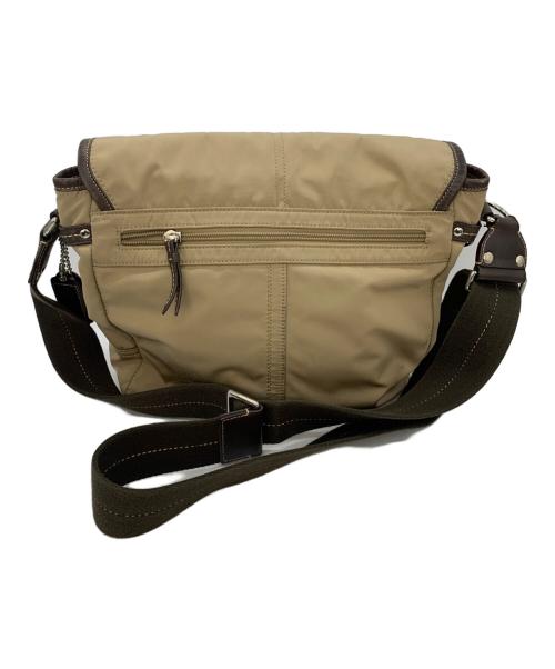 COACH（コーチ）COACH (コーチ) ショルダーバッグ ベージュ×ブラウンの古着・服飾アイテム