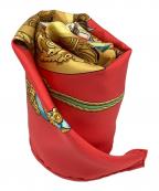 HERMESエルメス）の古着「シルクスカーフ シャルルガルニエの賛辞」｜レッド