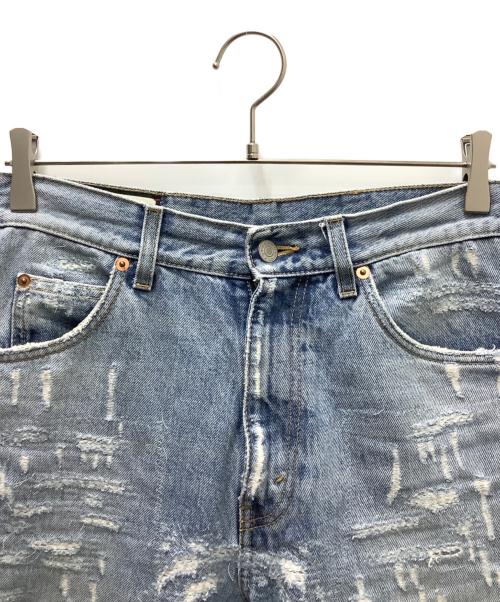 GUCCI（グッチ）GUCCI (グッチ) デニムパンツ ブルー サイズ:28の古着・服飾アイテム