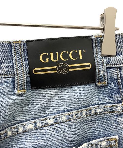 GUCCI（グッチ）GUCCI (グッチ) デニムパンツ ブルー サイズ:28の古着・服飾アイテム