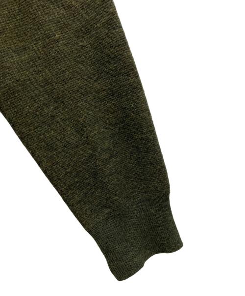 TOGA PULLA（トーガ プルラ）TOGA PULLA (トーガ プルラ) ジャガードペイズリーニット グリーン×ブラック サイズ:36の古着・服飾アイテム