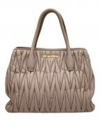 MIU MIUミュウミュウ）の古着「マテラッセ」｜ピンク