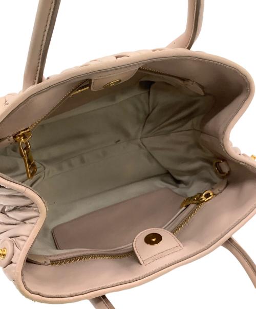 MIU MIU（ミュウミュウ）MIU MIU (ミュウミュウ) マテラッセ ピンクの古着・服飾アイテム