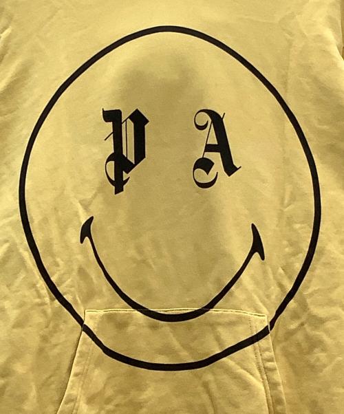 Palm Angels（パーム エンジェルス）Palm Angels (パーム エンジェルス) プルオーバーパーカー イエロー サイズ:Ｓの古着・服飾アイテム