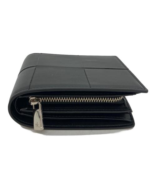 TAKEO KIKUCHI（タケオキクチ）TAKEO KIKUCHI (タケオキクチ) 3つ折り財布 ブラックの古着・服飾アイテム