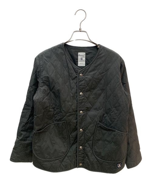 ORCIVAL（オーシバル）ORCIVAL (オーシバル) ORCIVAL(オーシバル)コットンキルトカラーレスジャケットEH グレー サイズ:1の古着・服飾アイテム