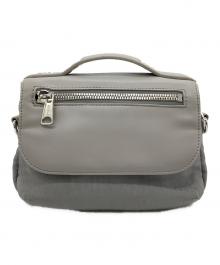 DIESEL（ディーゼル）の古着「ミニメッセンジャーバッグ」｜グレー