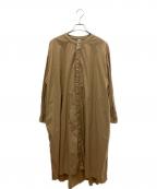 BROCANTEブロカント）の古着「シャツワンピース」｜ブラウン