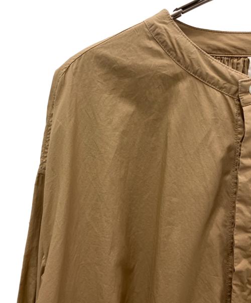 BROCANTE（ブロカント）BROCANTE (ブロカント) シャツワンピース ブラウン サイズ:Ｍの古着・服飾アイテム