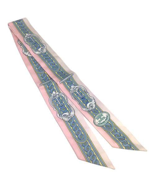 HERMES（エルメス）HERMES (エルメス) ツィリー　brides de gala ピンクの古着・服飾アイテム