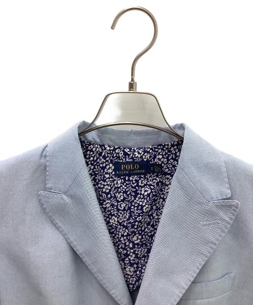 POLO RALPH LAUREN（ポロ・ラルフローレン）POLO RALPH LAUREN (ポロ・ラルフローレン) オックスフォード1Bジャケット ブルー サイズ:Ｍの古着・服飾アイテム