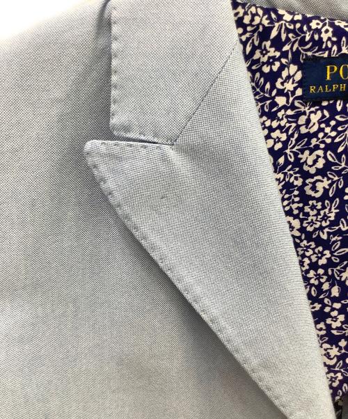 POLO RALPH LAUREN（ポロ・ラルフローレン）POLO RALPH LAUREN (ポロ・ラルフローレン) オックスフォード1Bジャケット ブルー サイズ:Ｍの古着・服飾アイテム