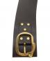 GUCCI (グッチ) レザーベルト ブラウン サイズ:85：25000円