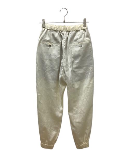 Little suzie（リトルスージー）little Suzie (リトルスージー) サテンパンツ アイボリー サイズ:36 未使用品の古着・服飾アイテム