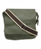 COACHコーチ）の古着「メッセンジャーバッグ」｜グリーン