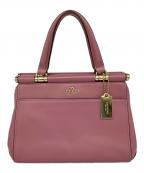 COACHコーチ）の古着「グレース 2WAY ハンドバッグ」｜ピンク