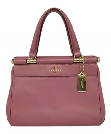 中古・古着通販】COACH (コーチ) グレース 2WAY ハンドバッグ ピンク 