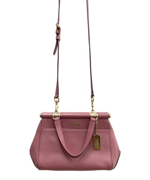 COACH（コーチ）COACH (コーチ) グレース 2WAY ハンドバッグ ピンクの古着・服飾アイテム