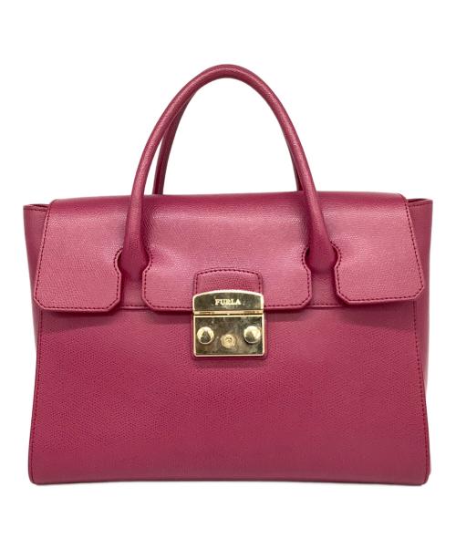 FURLA（フルラ）FURLA (フルラ) トートバッグ メトロポリス ピンクの古着・服飾アイテム