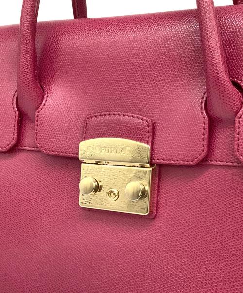 FURLA（フルラ）FURLA (フルラ) トートバッグ メトロポリス ピンクの古着・服飾アイテム