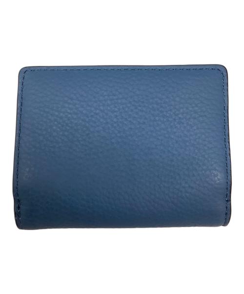 MICHAEL KORS（マイケル・コース）MICHAEL KORS (マイケルコース) MICHEMPIRE コインウォレット ブルーの古着・服飾アイテム
