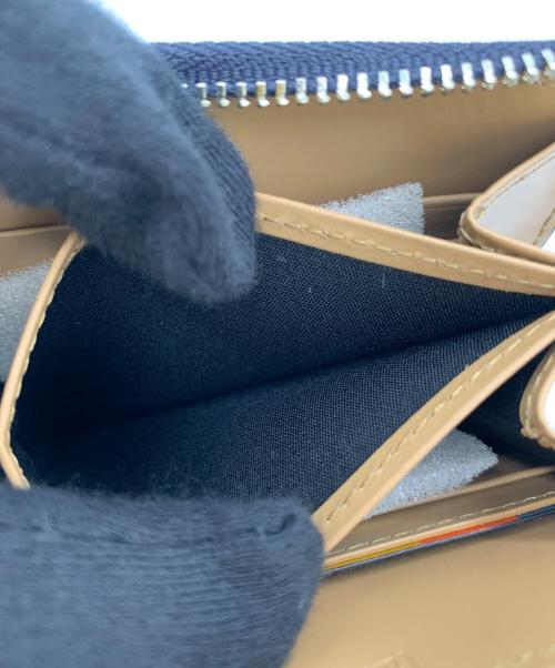 PAUL SMITH（ポールスミス）PAUL SMITH (ポールスミス) ミニL字ウォレット ネイビーの古着・服飾アイテム