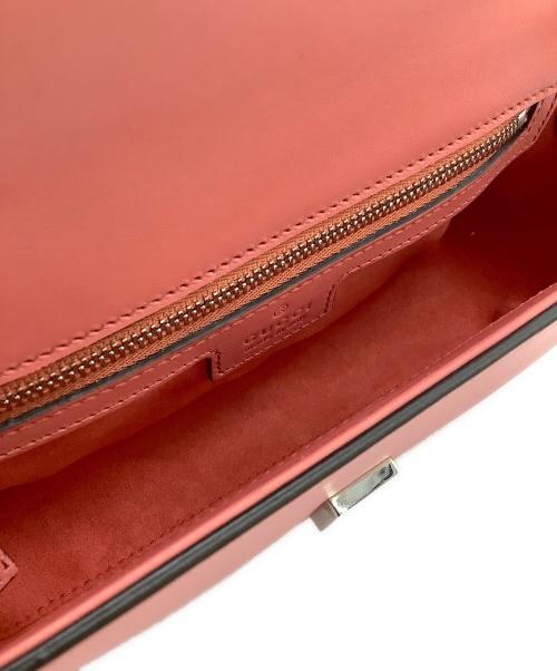 GUCCI（グッチ）GUCCI (グッチ) ダブルG 2WAY ミニショルダーバッグ ピンクの古着・服飾アイテム