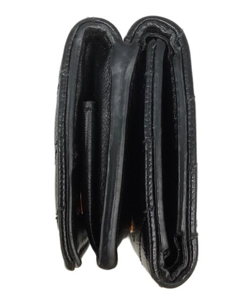 Yves Saint Laurent（イヴサンローラン）Yves Saint Laurent (イヴサンローラン) オリガミタイニーウォレット ブラックの古着・服飾アイテム