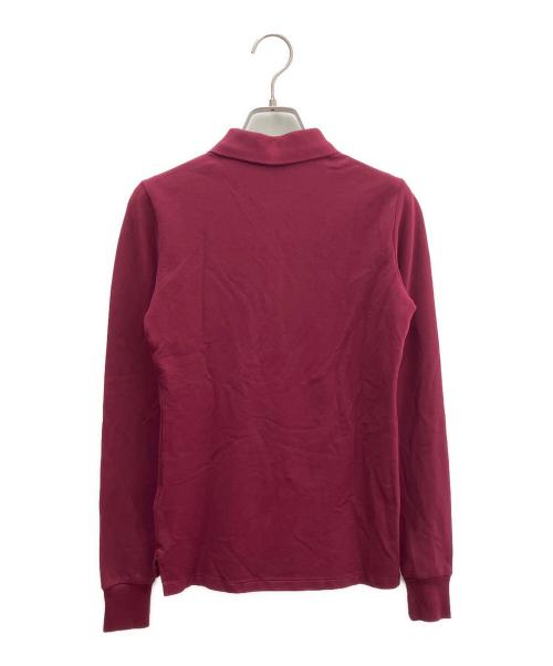 POLO RALPH LAUREN（ポロ・ラルフローレン）POLO RALPH LAUREN (ポロ・ラルフローレン) 長袖ポロシャツ ボルドー サイズ:XS 未使用品の古着・服飾アイテム