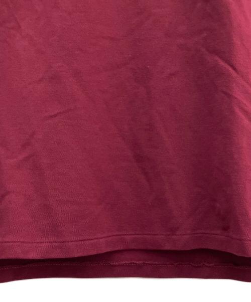 POLO RALPH LAUREN（ポロ・ラルフローレン）POLO RALPH LAUREN (ポロ・ラルフローレン) 長袖ポロシャツ ボルドー サイズ:XS 未使用品の古着・服飾アイテム