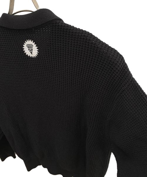 ICE CREAM（アイスクリーム）ICE CREAM (アイスクリーム) ニットカーディガン ブラック サイズ:Mの古着・服飾アイテム