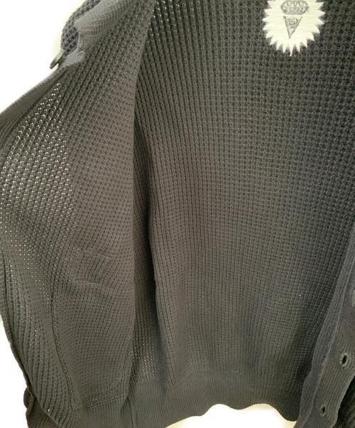 ICE CREAM（アイスクリーム）ICE CREAM (アイスクリーム) ニットカーディガン ブラック サイズ:Mの古着・服飾アイテム