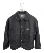 kaoyorinakamiカオヨリナカミ）の古着「デニムジャケット」｜ブラック
