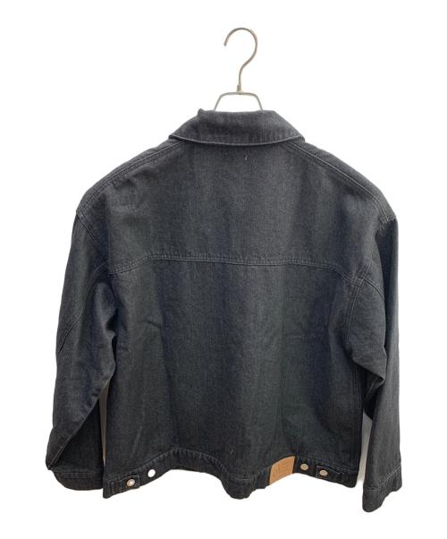 kaoyorinakami（カオヨリナカミ）kaoyorinakami (カオヨリナカミ) デニムジャケット ブラック サイズ:Mの古着・服飾アイテム