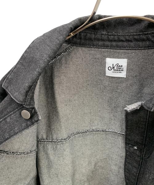 kaoyorinakami（カオヨリナカミ）kaoyorinakami (カオヨリナカミ) デニムジャケット ブラック サイズ:Mの古着・服飾アイテム