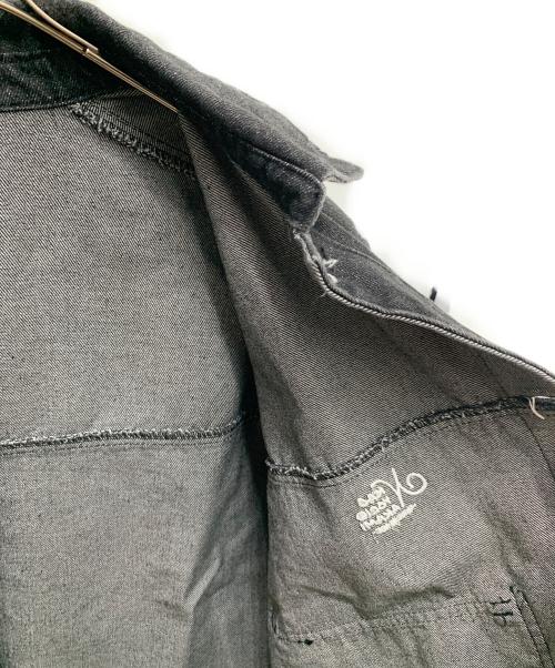 kaoyorinakami（カオヨリナカミ）kaoyorinakami (カオヨリナカミ) デニムジャケット ブラック サイズ:Mの古着・服飾アイテム