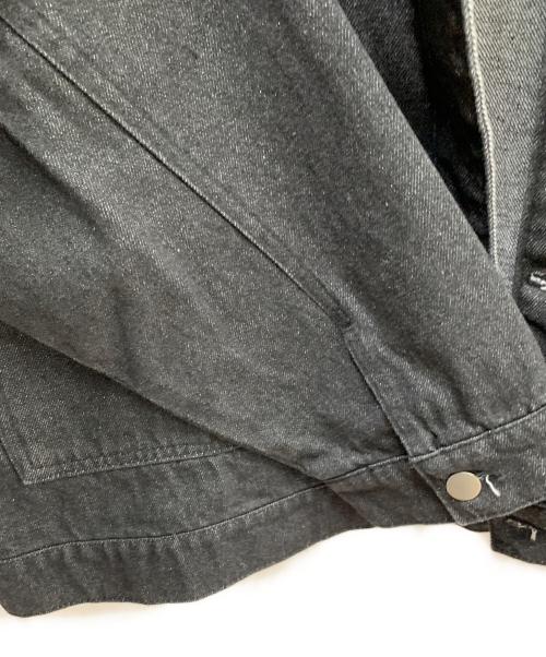 kaoyorinakami（カオヨリナカミ）kaoyorinakami (カオヨリナカミ) デニムジャケット ブラック サイズ:Mの古着・服飾アイテム