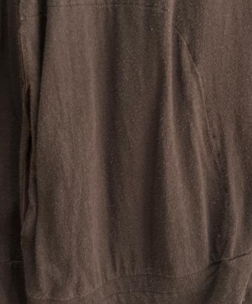 sacai（サカイ）sacai (サカイ) フード付カットソー ブラウン サイズ:Ｍの古着・服飾アイテム