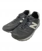 NEW BALANCEニューバランス）の古着「HORWEEN LEATHER BLACK MADE IN USA」｜ブラック