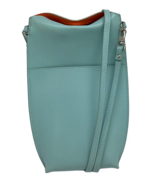 SILNA minacolo（シルナ ミナコロ）SILNA minacolo (シルナ ミナコロ) ミニショルダーバッグ ブルーの古着・服飾アイテム