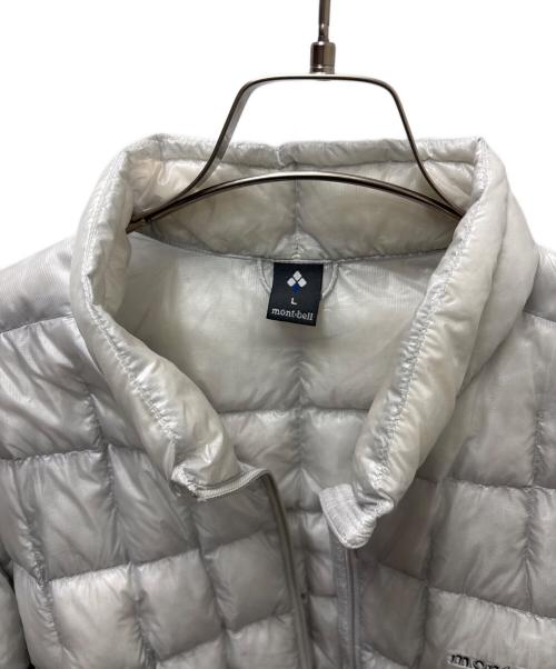 mont-bell（モンベル）mont-bell (モンベル) ダウンジャケット ホワイト サイズ:Lの古着・服飾アイテム