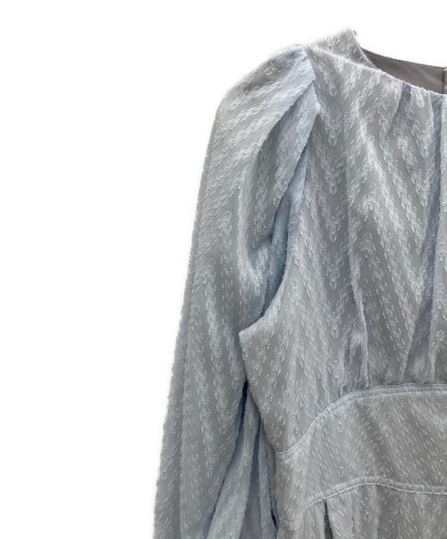 CELFORD（セルフォード）CELFORD (セルフォード) ドレスワンピース ブルー サイズ:36の古着・服飾アイテム