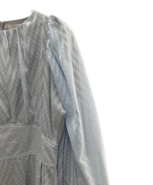 CELFORD（セルフォード）CELFORD (セルフォード) ドレスワンピース ブルー サイズ:36の古着・服飾アイテム