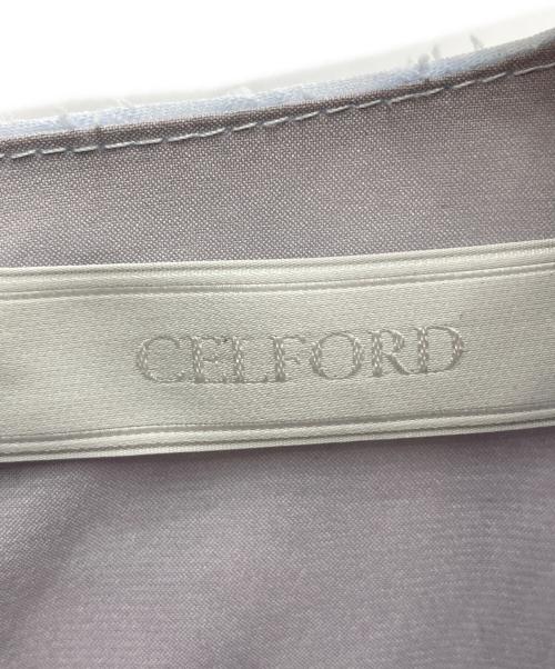 CELFORD（セルフォード）CELFORD (セルフォード) ドレスワンピース ブルー サイズ:36の古着・服飾アイテム