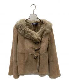 Loungedress（ラウンジドレス）の古着「ファーコート」｜ブラウン