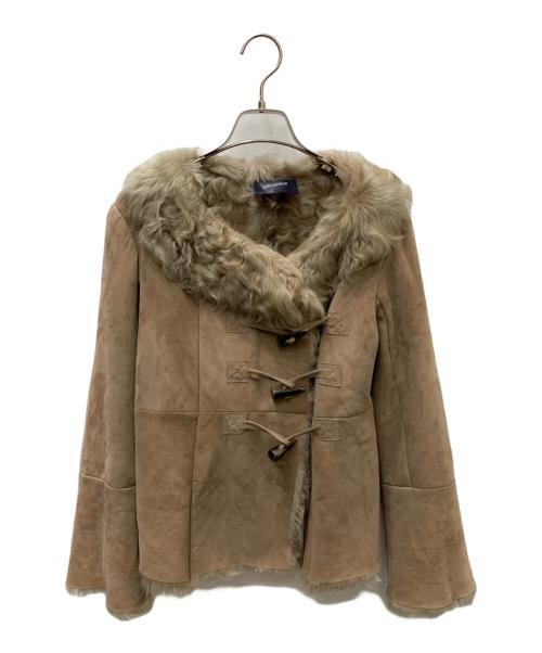 Loungedress（ラウンジドレス）Loungedress (ラウンジドレス) ファーコート ブラウン サイズ:FREEの古着・服飾アイテム