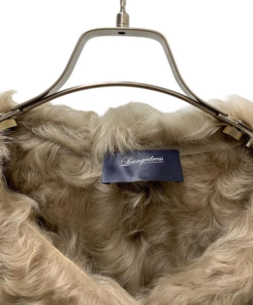 Loungedress（ラウンジドレス）Loungedress (ラウンジドレス) ファーコート ブラウン サイズ:FREEの古着・服飾アイテム