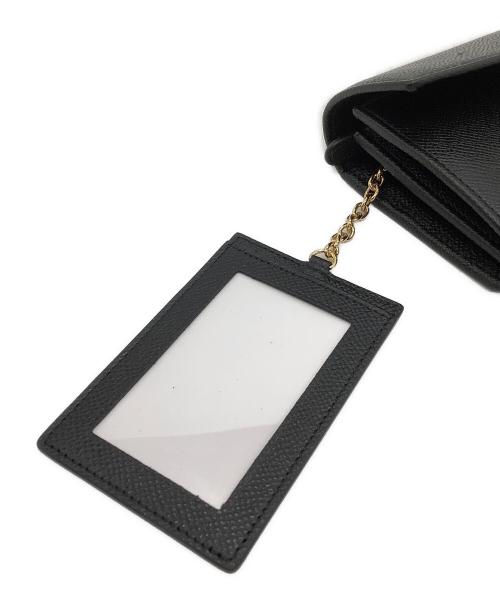 Salvatore Ferragamo（サルヴァトーレ フェラガモ）Salvatore Ferragamo (サルヴァトーレ フェラガモ) ガンチーニ長財布 ブラックの古着・服飾アイテム