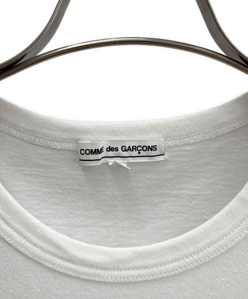 COMME des GARCONS（コムデギャルソン）COMME des GARCONS (コムデギャルソン) Button Party Tシャツ ホワイト サイズ:Lの古着・服飾アイテム