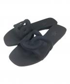 HERMESエルメス）の古着「シェーヌダンクルサンダル」｜ブラック